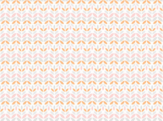 Abstract floral seamless pattern. Vector art deco texture. Geometric minimalist background.