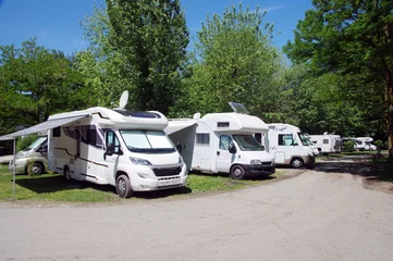 Fotobehang camperplaats © savoieleysse