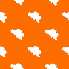 Fototapeta premium Germany map pattern vector orange for any web design best