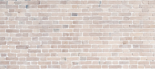 White wash old brick wall background