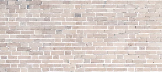 Photo sur Plexiglas Mur de briques Lavage blanc vieux fond de mur de briques