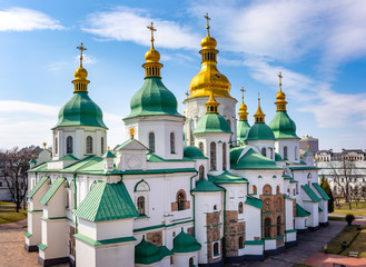 Fototapeta na wymiar Saint Sophia's Cathedral, Kiev