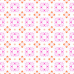 Pinkish circles seamless pattern. Hand drawn water