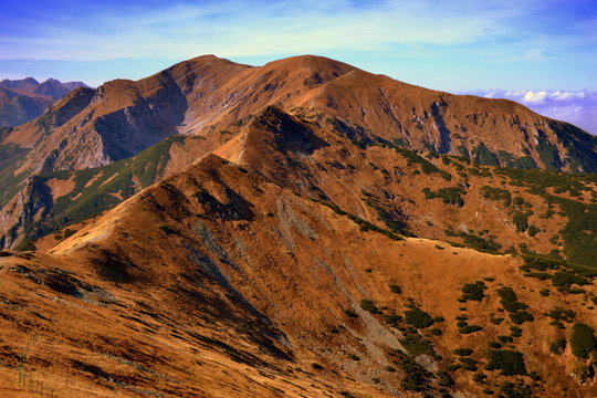 Tatry czerwone wierchy, g&oacute;ry 