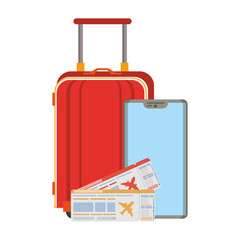 Summer vacations and travel cartoons