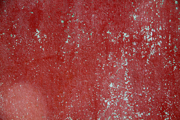 red water drops on glass