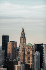 View from top on the Chrysler Building