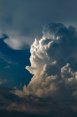 beautiful blue sky with clouds background.Sky clouds.Sky with clouds weather nature cloud blue