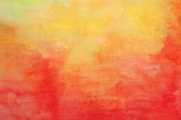 Abstract colorful background, closeup. Painted sheet of paper