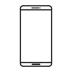 smartphone technology device isolated icon