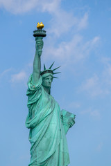Fototapeta na wymiar Statue of liberty New York City
