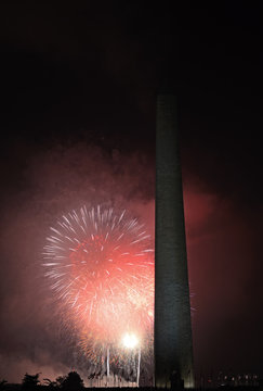 Washington Monument Fireworks