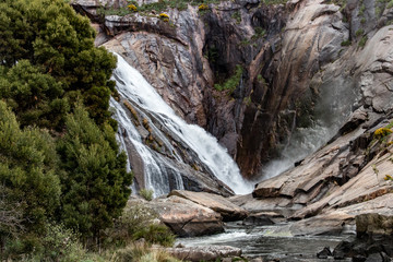 Obraz premium waterfall in forest