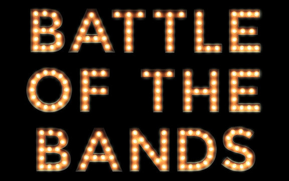 Battle of the Bands - Nightclub Sign