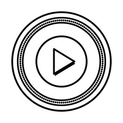 play button media player icon