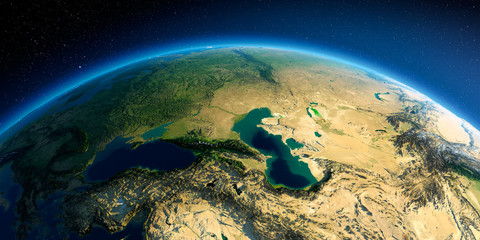 Detailed Earth. Caucasus - 271694414
