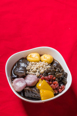 台湾の漢方黒ゼリー　Licorice black jelly Taiwanese dessert