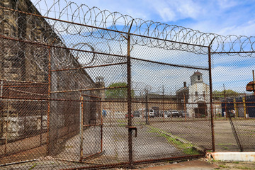 The Moundsville, West Virginia Penitentiary was built in 1866 and remained operational until 1995.  Rumored to be haunted, this is a popular travel attraction landmark in the Wheeling area.