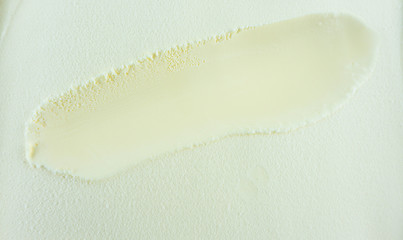 closeup ice cream vanilla, Food concept, Blank for design.