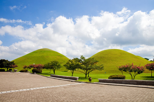 Daereungwon Ancient Tombs is an ancient tomb from the Silla Dynasty.