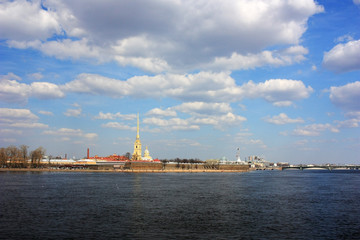 Fototapeta premium Peter and Paul Fortress in St. Petersburg