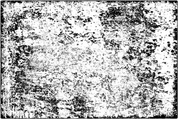 Grunge is black and white. Abstract dark background. Vector pattern of dust, cracks
