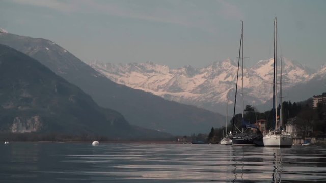 Boats on Lago Maggiore