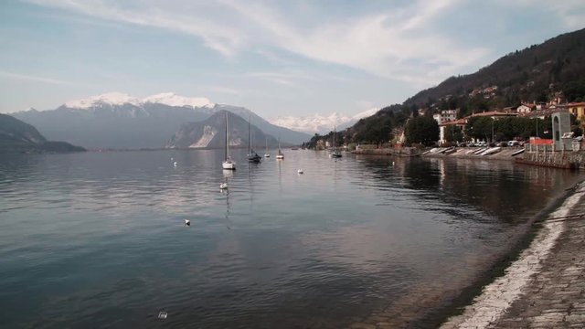 Boats on Lago Maggiore