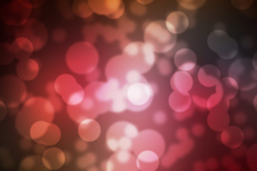 Obraz premium Pink and Red Defocused Bokeh Background