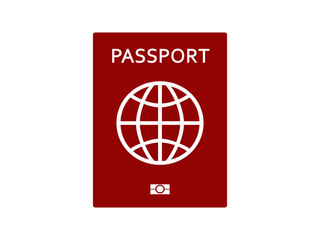 Passport blank icon