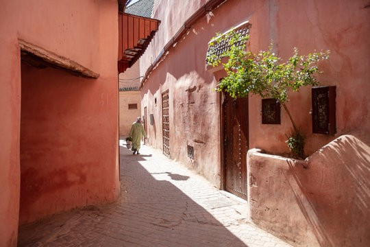 In den roten Gassen von Marrakesch