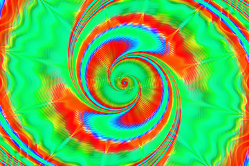 Abstract fractal art background illustration space geometry. Background consists fractal multicolor texture and suitable for use in projects imagination, creativity and design..