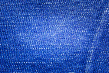 Blue Jeans texture background.