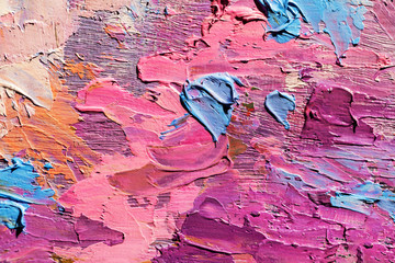 abstract oil paint texture on canvas, background