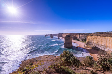 Twelve Apostles site on the Great Ocean Road, Australia