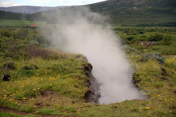 Hochtemperaturgebiet auf Island