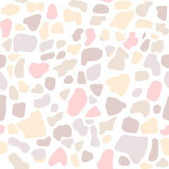 Terrazzo texture. Abstract background with spots. Vector wallpaper.