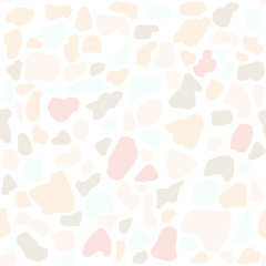 Terrazzo texture. Abstract background with spots. Vector wallpaper.