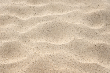 Fototapeta na wymiar Texture of sand on the beach by the sea