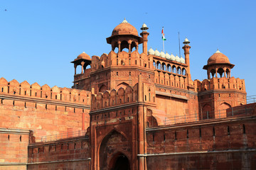 Red Fort, Delhi, India.