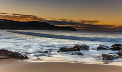 Obraz premium Sunrise at the Seaside