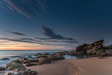 Coastal Sunrise Seascape