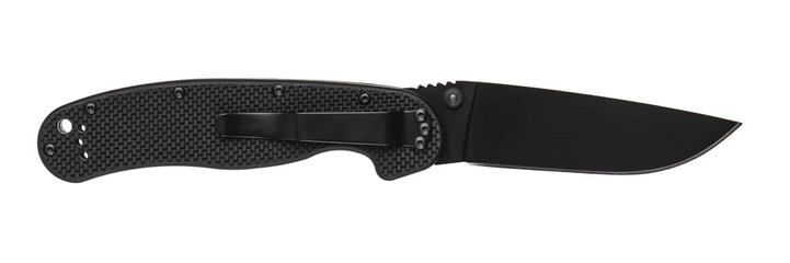 Penknife isolate on white background.