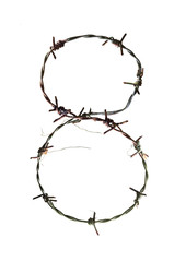 Number barbed wire