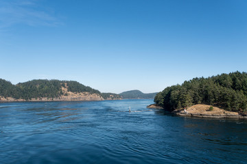 Naklejka premium British Columbia Ferry to Vancouver Island 