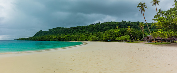 Champagne Beach, Vanuatu, Espiritu Santo island, near Luganville,  South Pacific