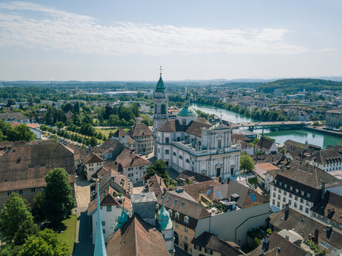 St. Ursus Cathedral Solothurn city in Switzerland 