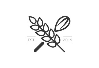 Bakery logo design. Vector image.