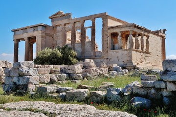 Fototapeta na wymiar Erechtheion, Akropolis, Athen