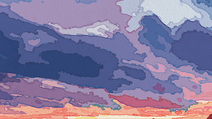 digital abstract watercolor background texture, vector illustration